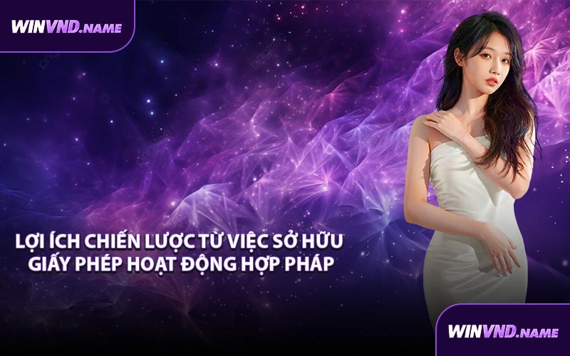 Lợi Ích Chiến Lược Từ Việc Sở Hữu Giấy Phép Hoạt Động Hợp Pháp