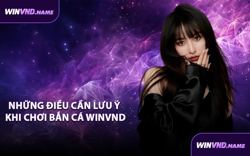 Những điều cần lưu ý khi chơi bắn cá WINVND